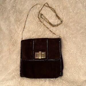 KOOBA brown suede crossbody